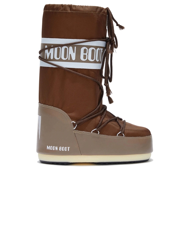 Moon Boot Icon Brown Nylon Boots